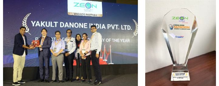 Received Probiotic Product Company of the Year award