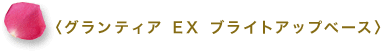 〈グランティア EX ブライトアップベース〉