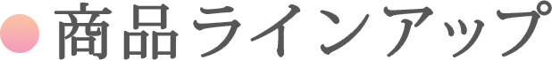 商品ラインアップ