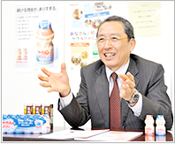 岩見沢ヤクルト販売株式会社 代表取締役社長 荒木 敏博