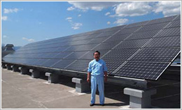 太陽光発電設備（福島工場）