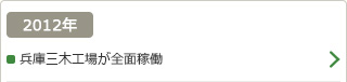 2012年：兵庫三木工場が全面稼働