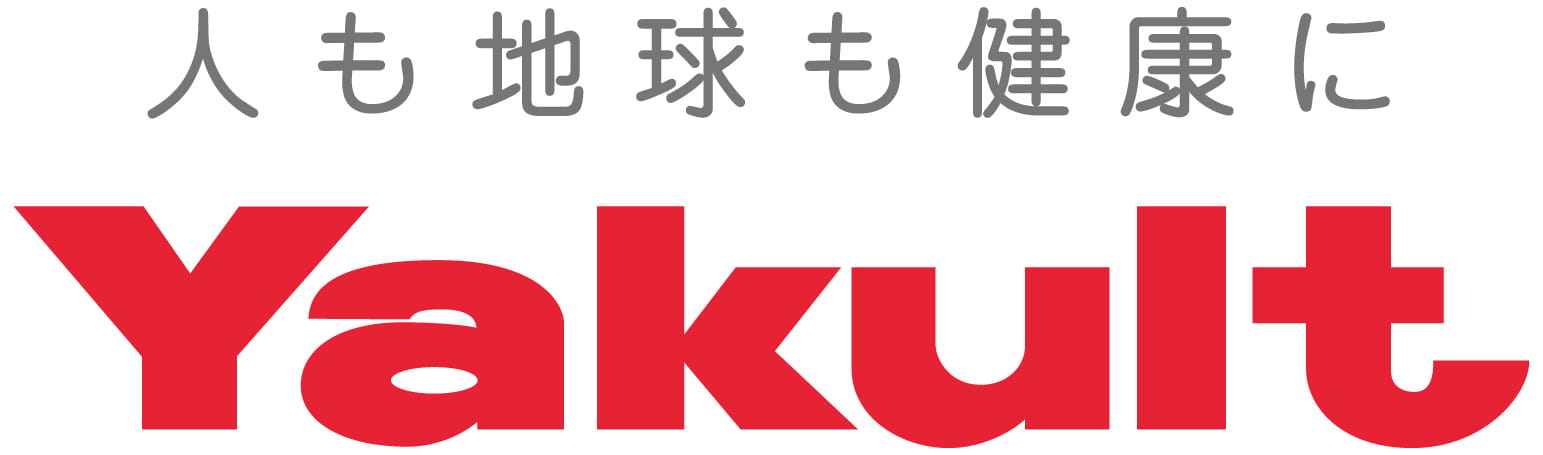 人も地球も健康に　Yakult ロゴ