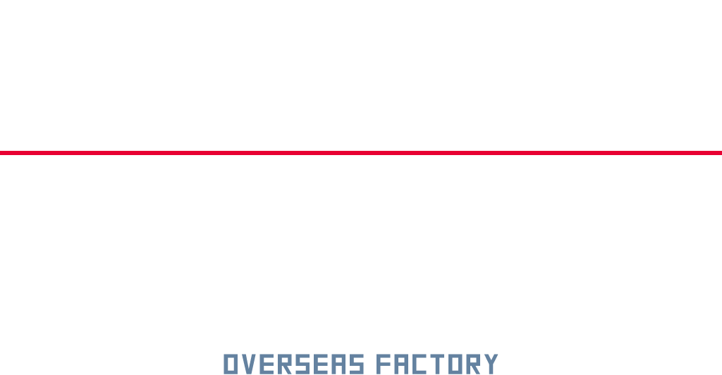 マーケットとともに拡大する現地の生産拠点　海外工場