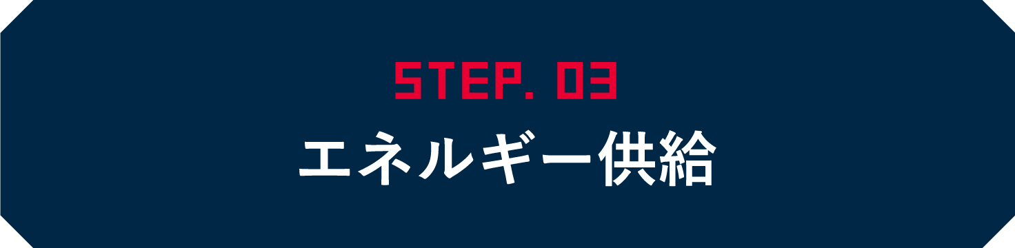 STEP03 エネルギー供給