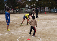 10/22　松戸市立古ヶ崎小学校ラグビー教室