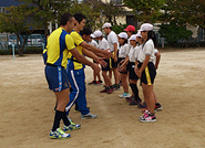 10/22　松戸市立古ヶ崎小学校ラグビー教室