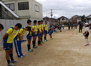 10/22　松戸市立古ヶ崎小学校ラグビー教室